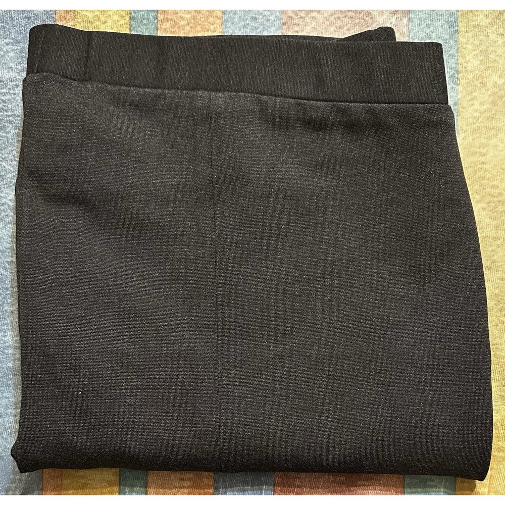 NWT Chicos Size 3 US 16 So Slimming Helene Legging Pant Charcoal Gray Pull On